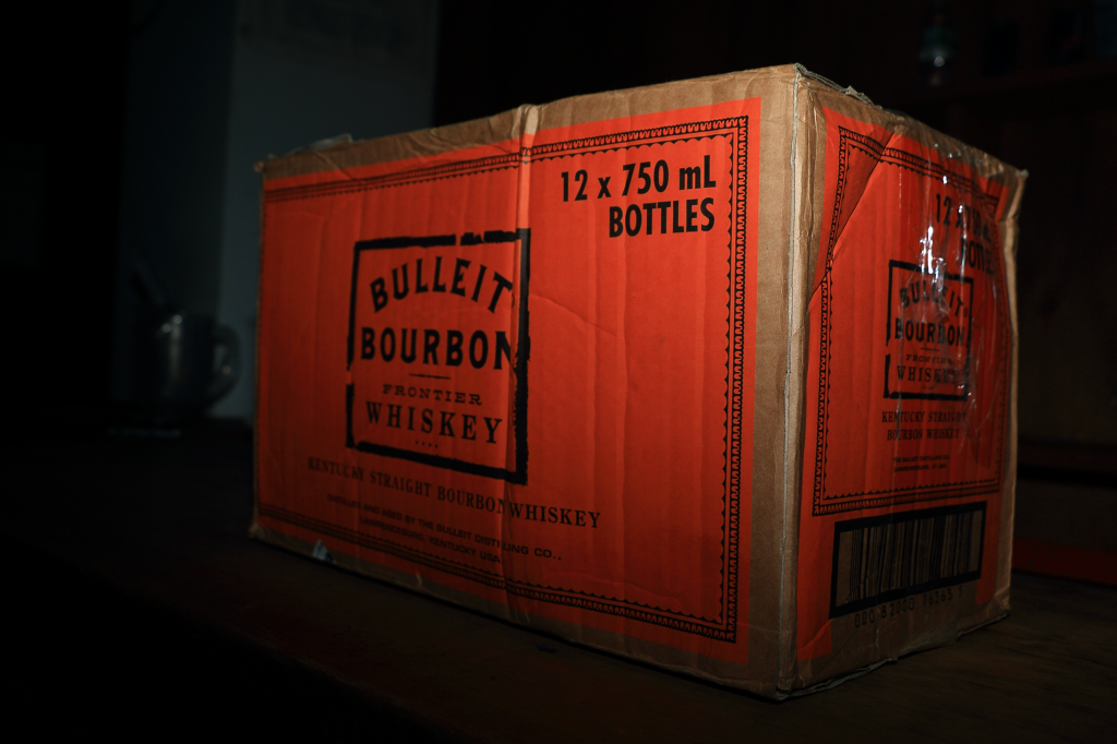 Case of Bulleit Frontier Whiskey