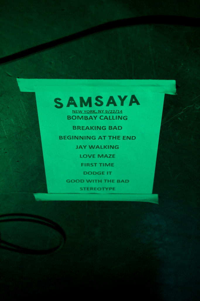 Samsaya, Mercury Lounge, 9-22-14 2