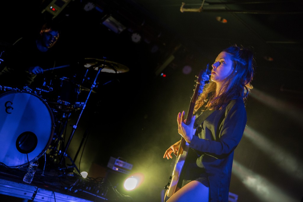 Meg Myers performing at the Marlin Room in Webster Hall
