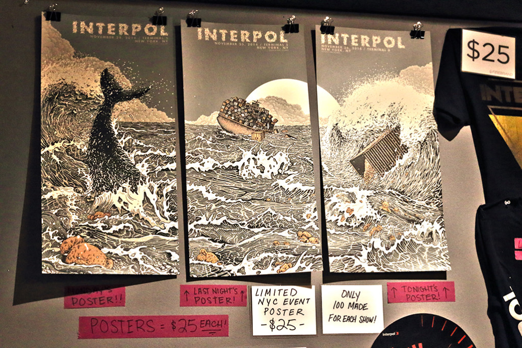 Interpol 3 night Poster