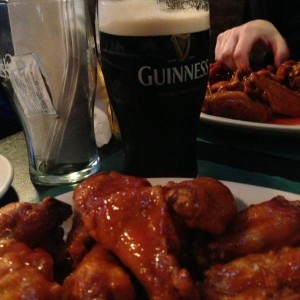 Wings and Guinness 