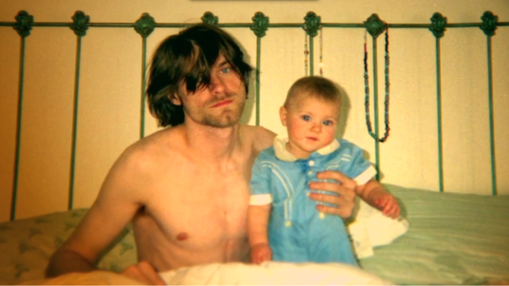 Kurt and Frances Bean