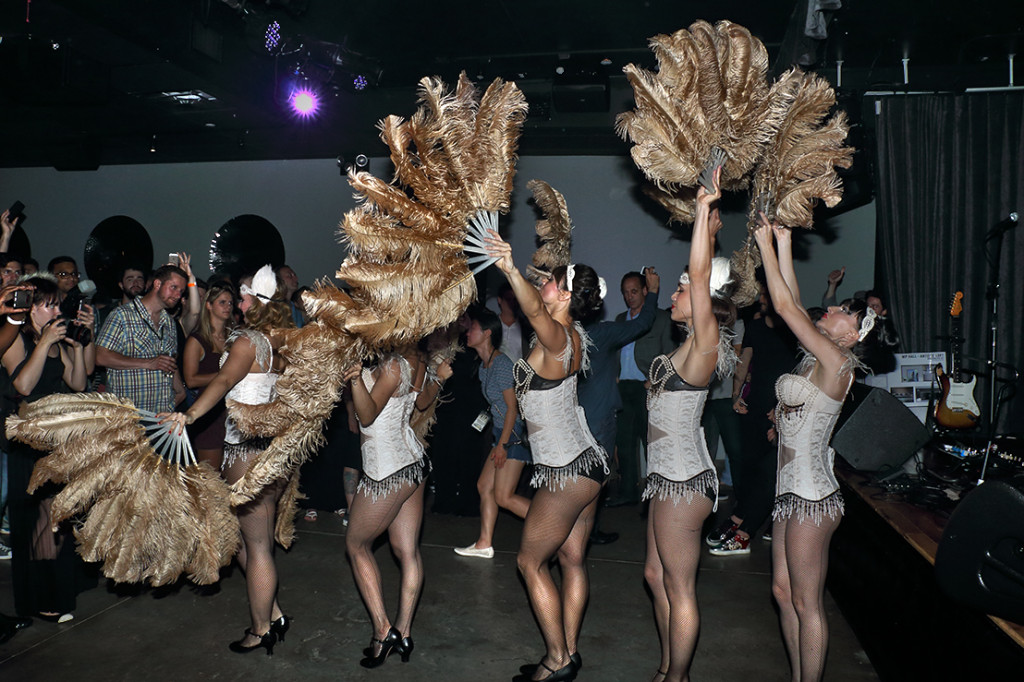 The Hall At MP Burlesque performers 