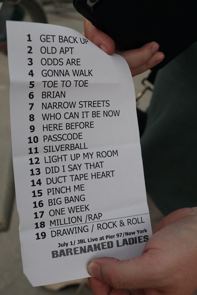 Barenaked Ladies setlist