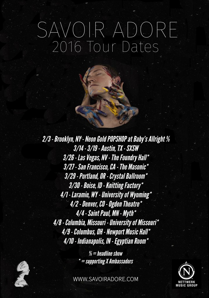 Savoir Adore Tour Dates