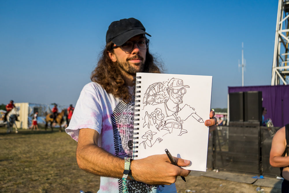 Brian Butler and his Miguel Sketch