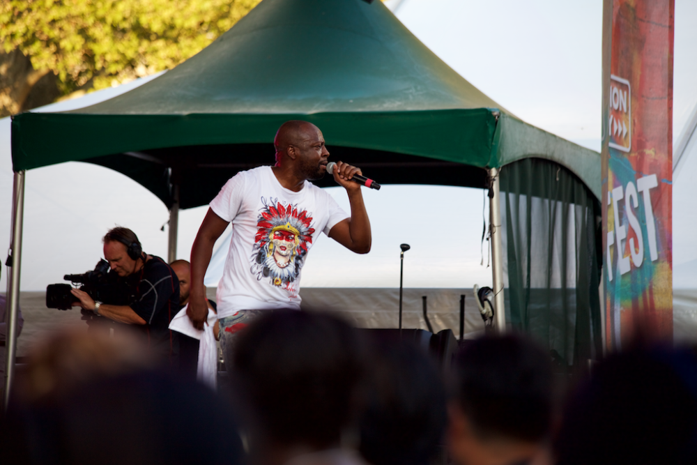 Wyclef at OZY Fusion Fest