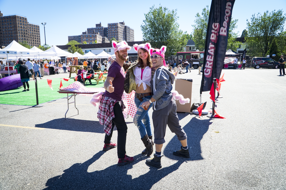 Attendees dressed for the occasion