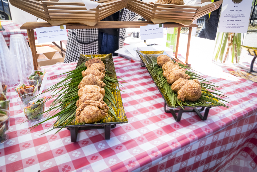 Curry puffs were a crowd favorite