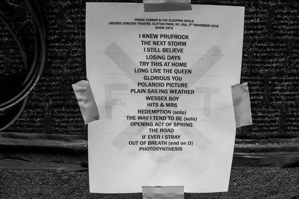 FT setlist