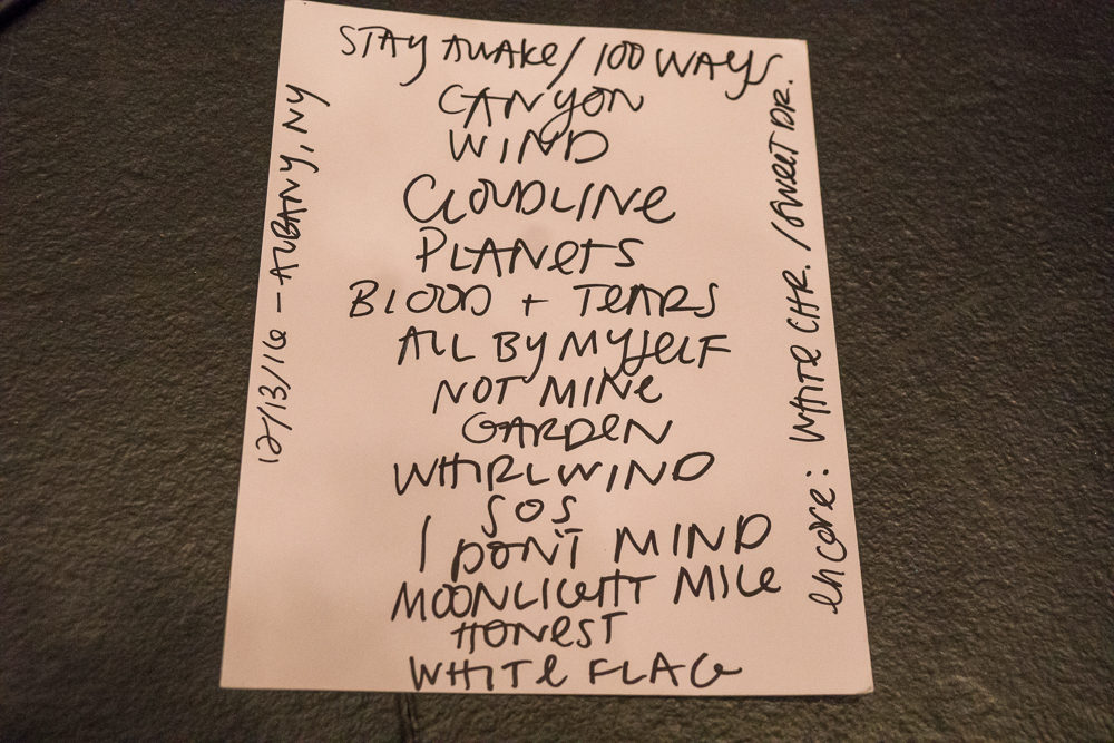 Joseph setlist