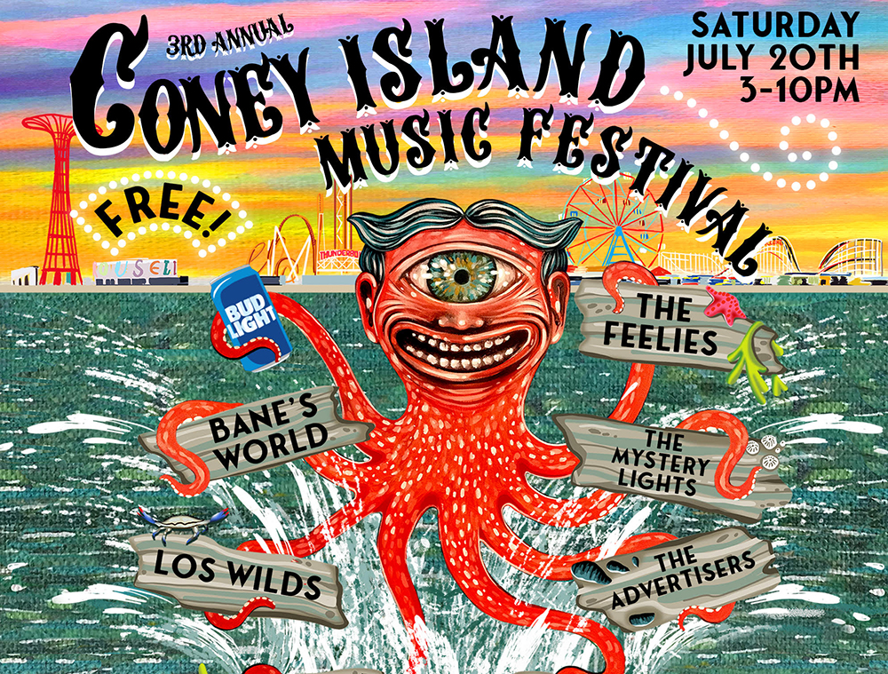 THE 3RD ANNUAL CONEY ISLAND MUSIC FEST IS BRINGING BACK THE BEACH PARTY ...